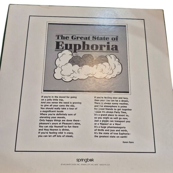 Springbok The Sovereign State of Euphoria Vintage 1000 pc Jigsaw Puzzle - Picture 4 of 9